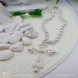 Foto 7: Colar P�rolas com Pingente de Cruz Elegante