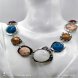 Foto 2: Colar Statement Pedras Org�nicas Multicolor