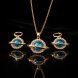 Foto 1: Colar Planeta Turquesa com Brincos � Conjunto Elegante