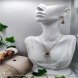 Foto 4: Colar Planeta Turquesa com Brincos � Conjunto Elegante